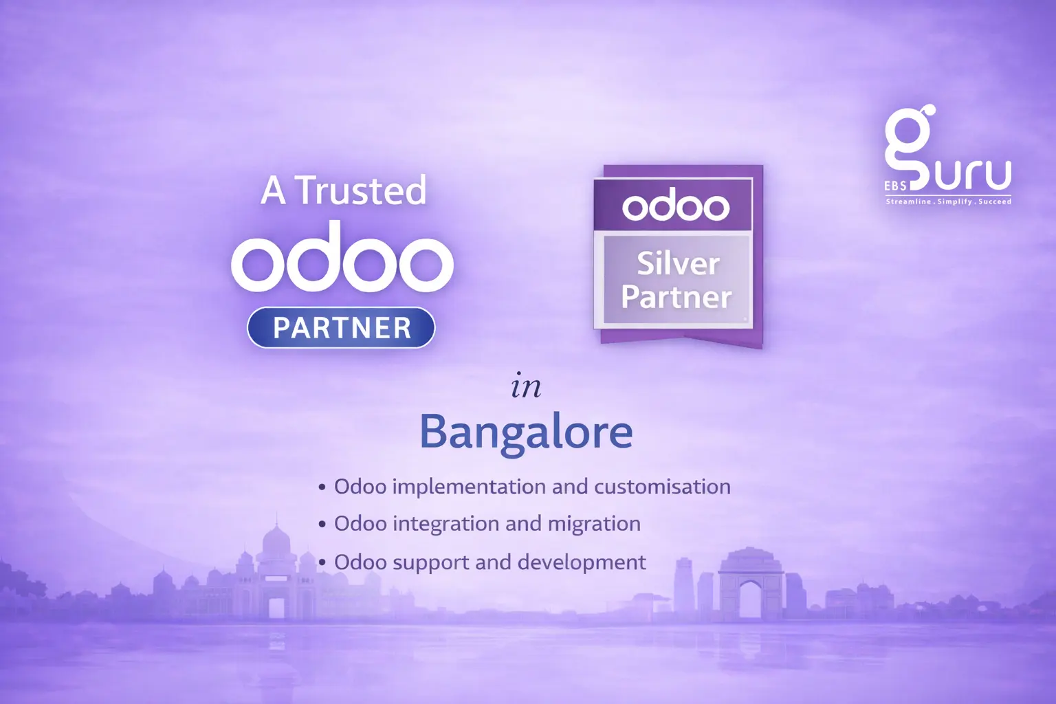 Odoo Partner in Bangalore | Certified Odoo Silver Partner